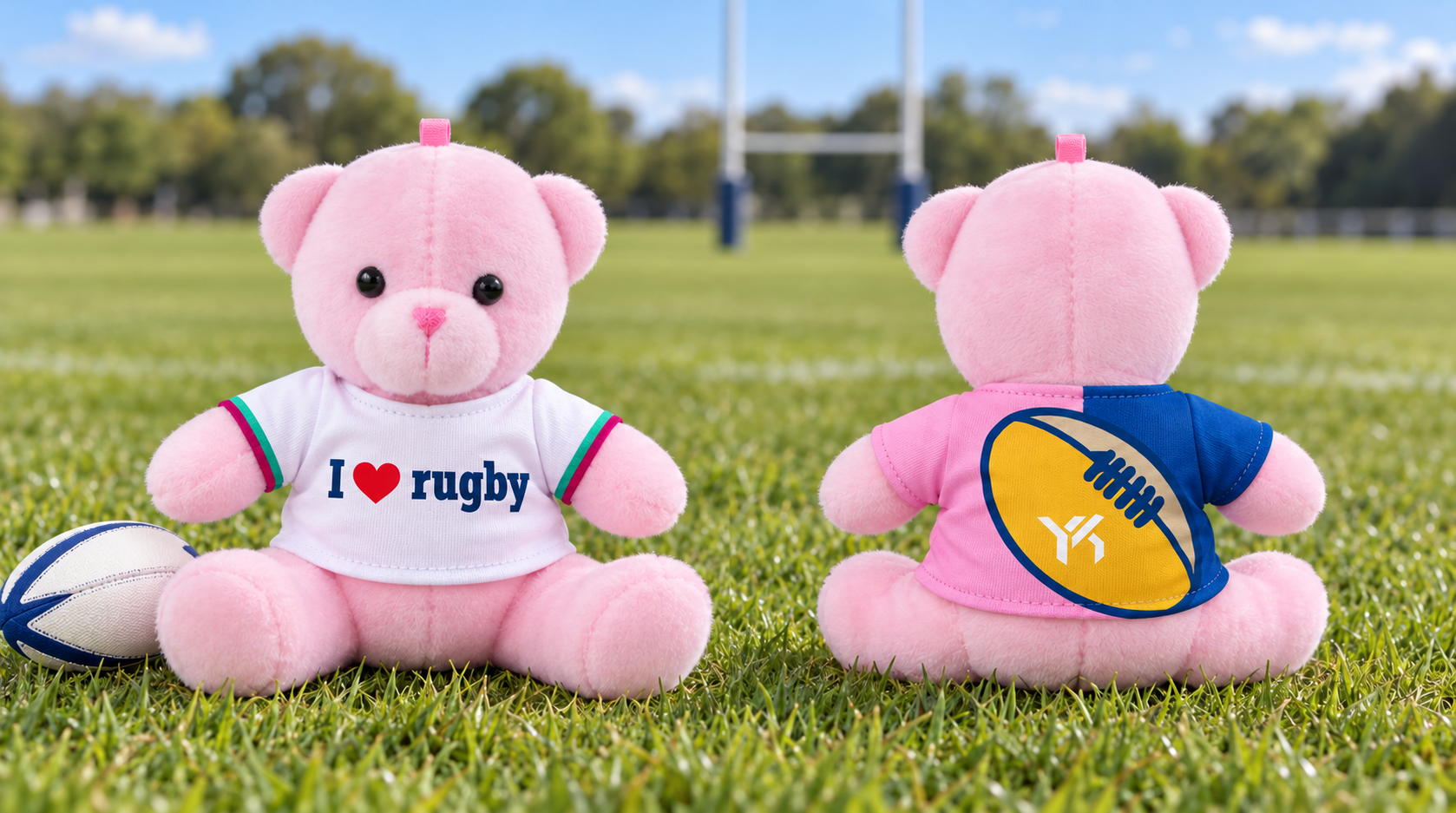 粉色 + I Love Rugby